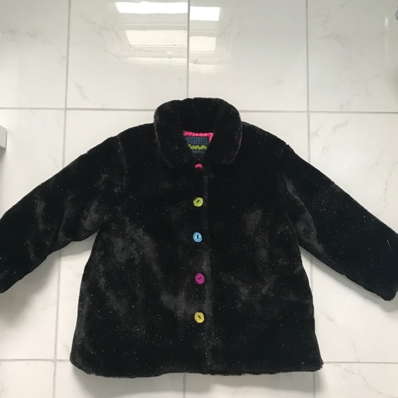 Flapdoodles Other - Like New Flapdoodles faux fur swing coat Size 7